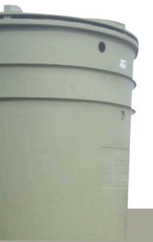 10,000L (2222 Gal) Stackable Poly Rainwater Tank