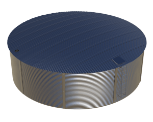 100,000 Litre Aqualine Steel Liner Tank