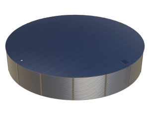 280,000 Litre Aqualine Steel Water Tank