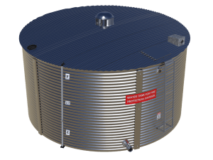 30,000 Litre Aqualine Commercial Steel Water Tank