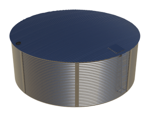 60,000 Litre Aqualine Steel Water Tank
