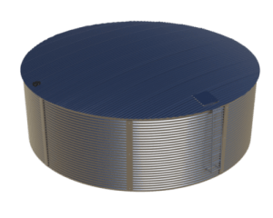 80,000 Litre Aqualine Steel Water Tank