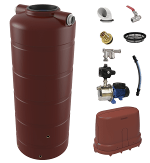 1000 Litre Modular Slimline House Pump Package