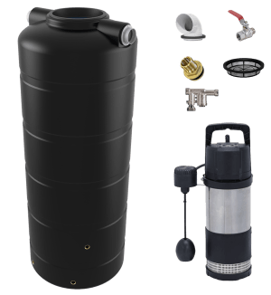 1000 Litre Modular Slimline Submersible Pump Package